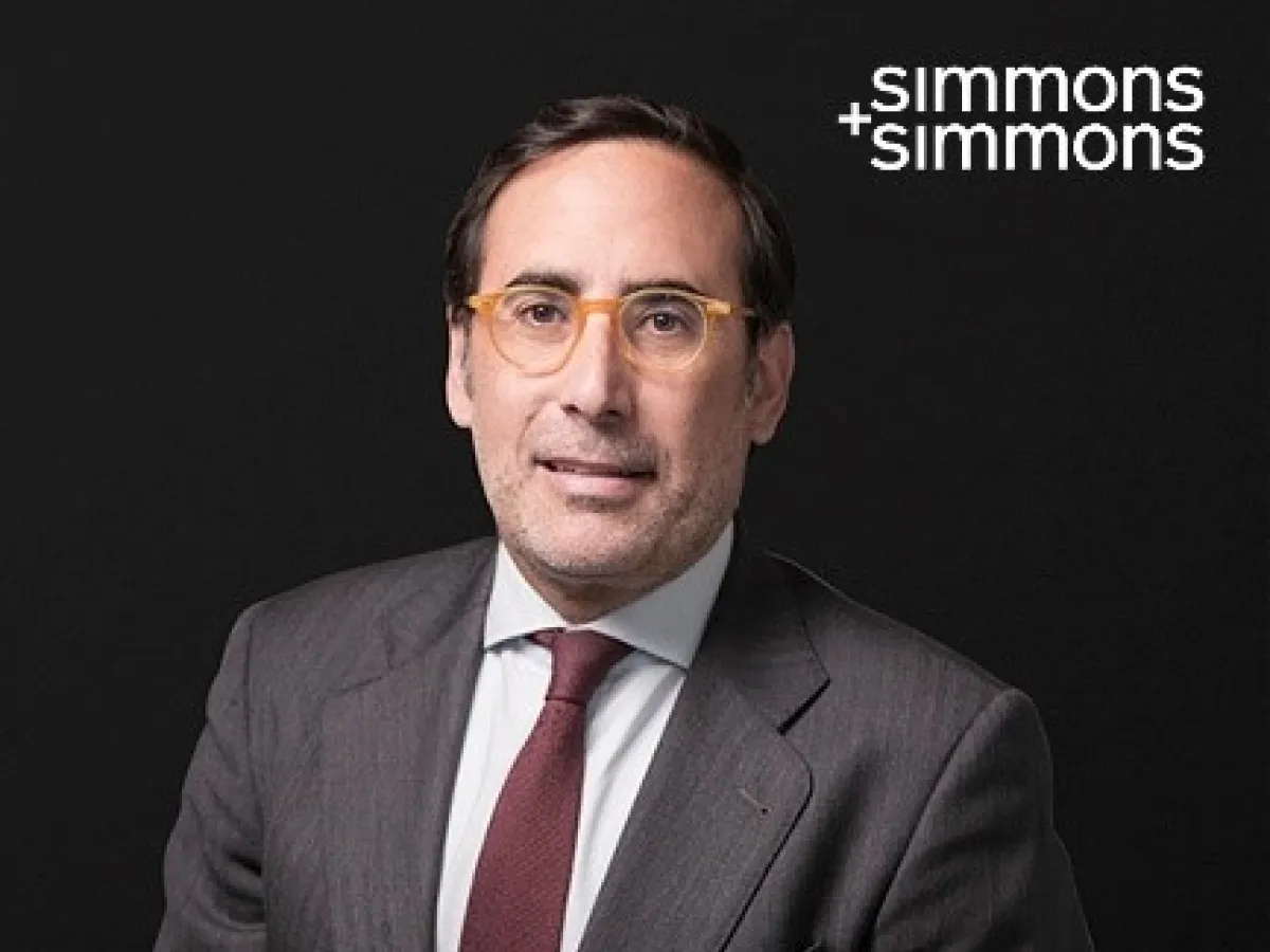 Eduardo Peñacoba: Socio y Country Head de Simmons & Simmons Spain